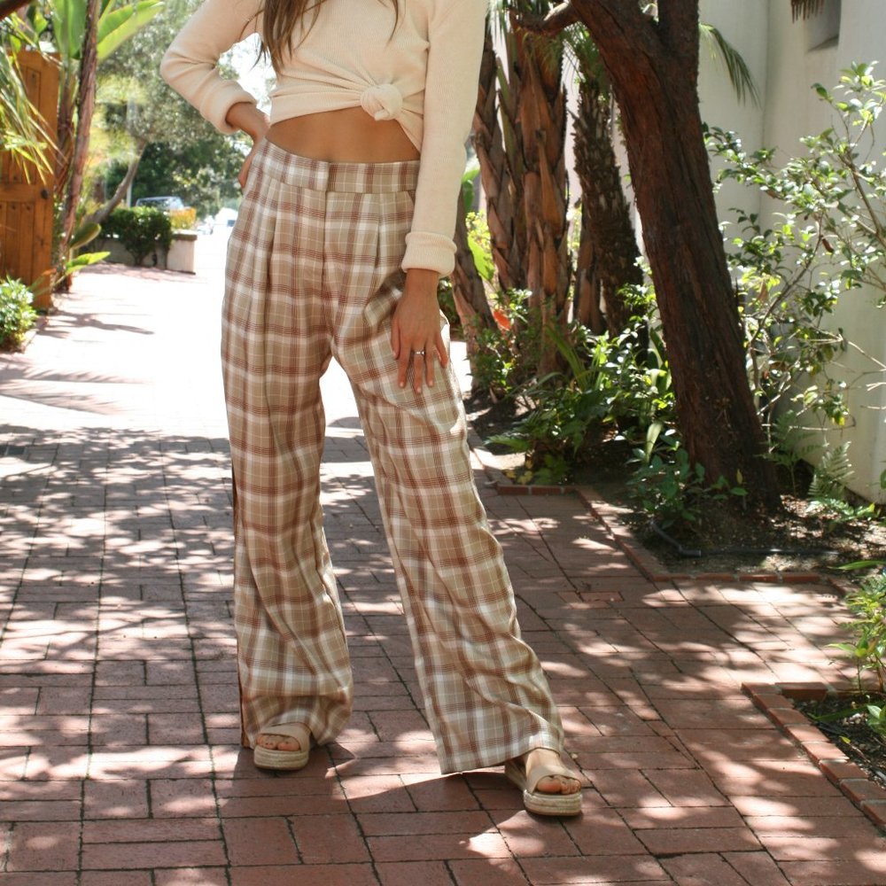 Plaid Pants